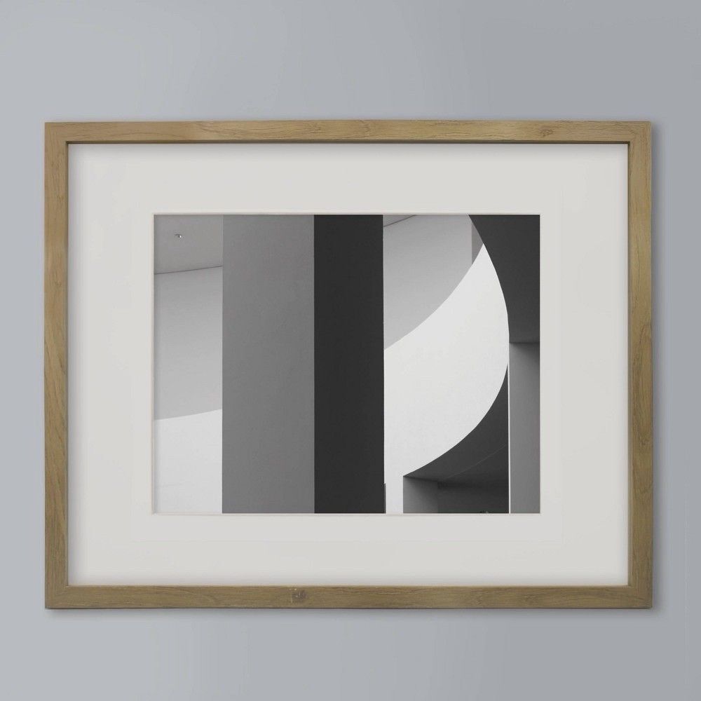 Threshold 16x20 Matted 11x14 Thin Gallery Wall Frame Natural Wood Modern READ